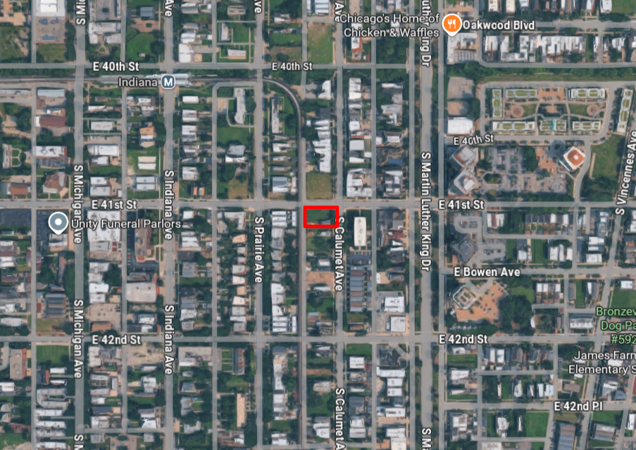 4104 South Calumet Avenue three-flat permitted
