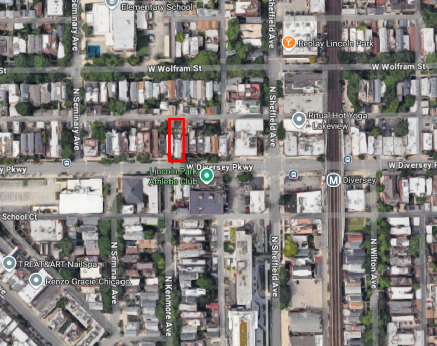 1028 West Diversey Parkway three-flat permitted