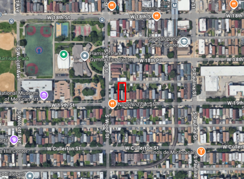 1750 West 19th Street three-flat permitted