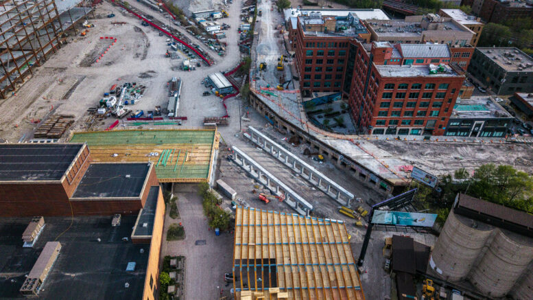 Halsted Street Viaduct drone photos