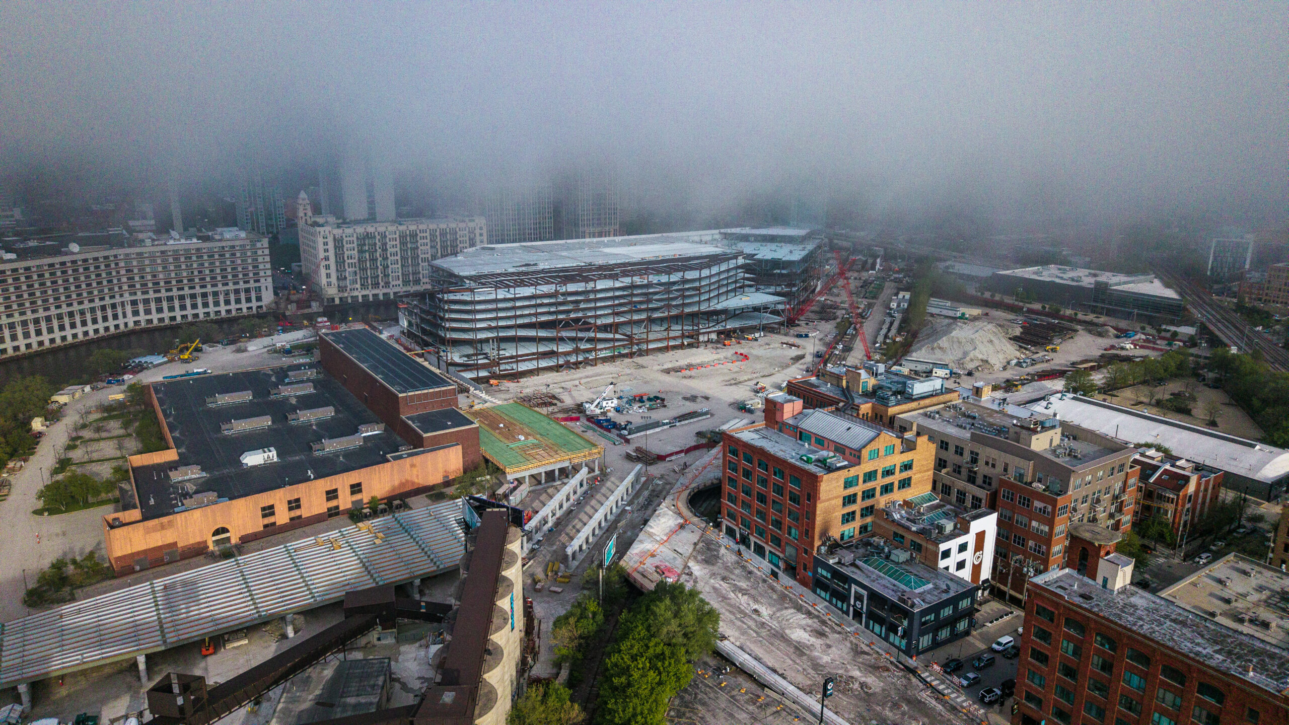 Halsted Street Viaduct drone photos