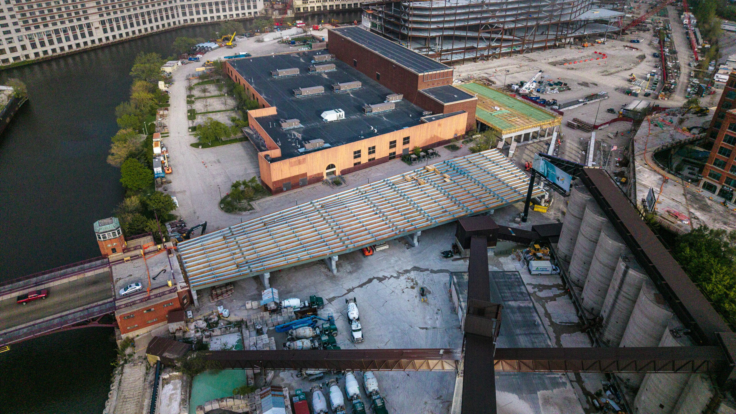 Halsted Street Viaduct drone photos