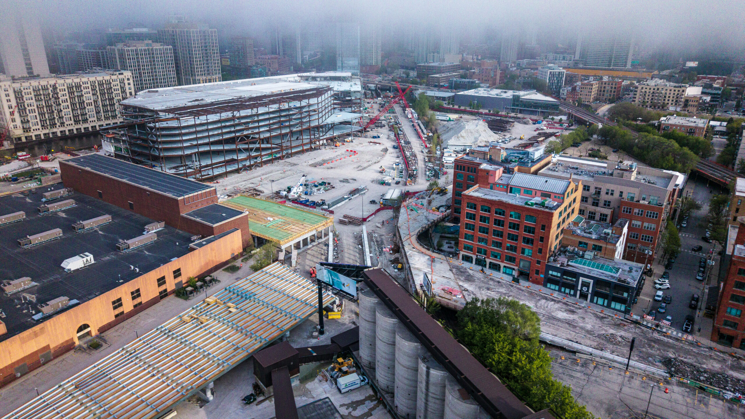 Halsted Street Viaduct drone photos