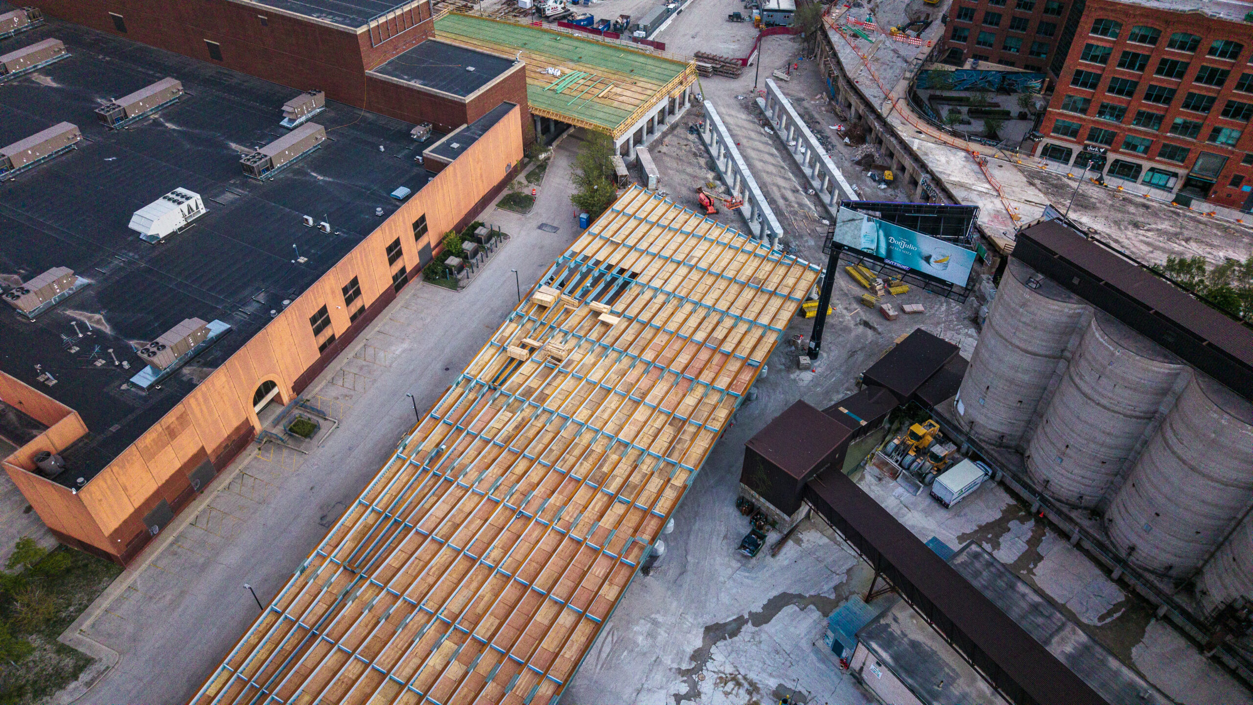 Halsted Street Viaduct drone photos