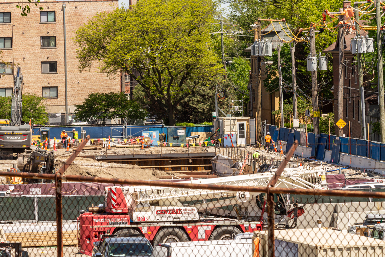 Loyola University Sciences building May 2026 construction update