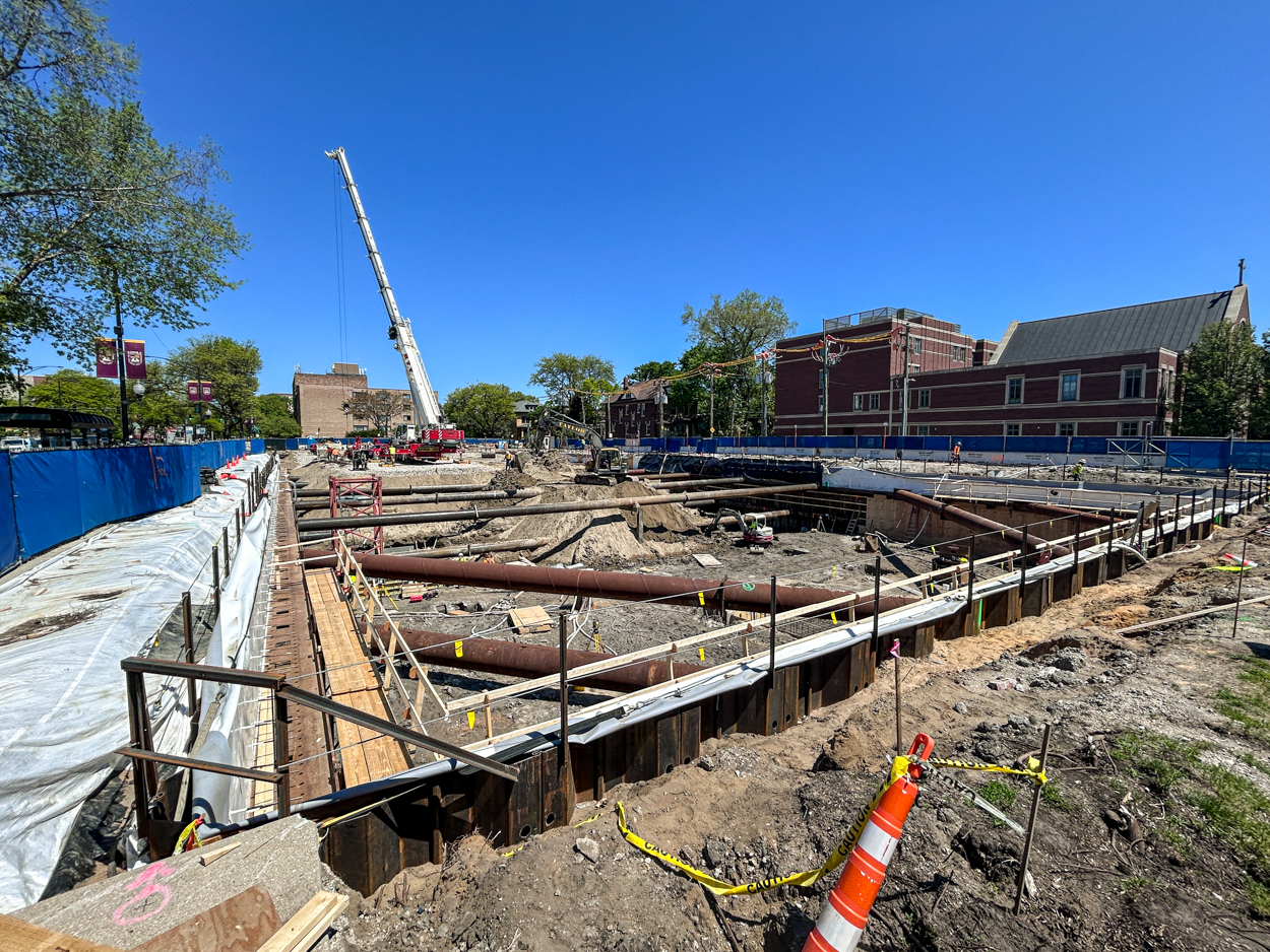 Loyola University Sciences building May 2026 construction update