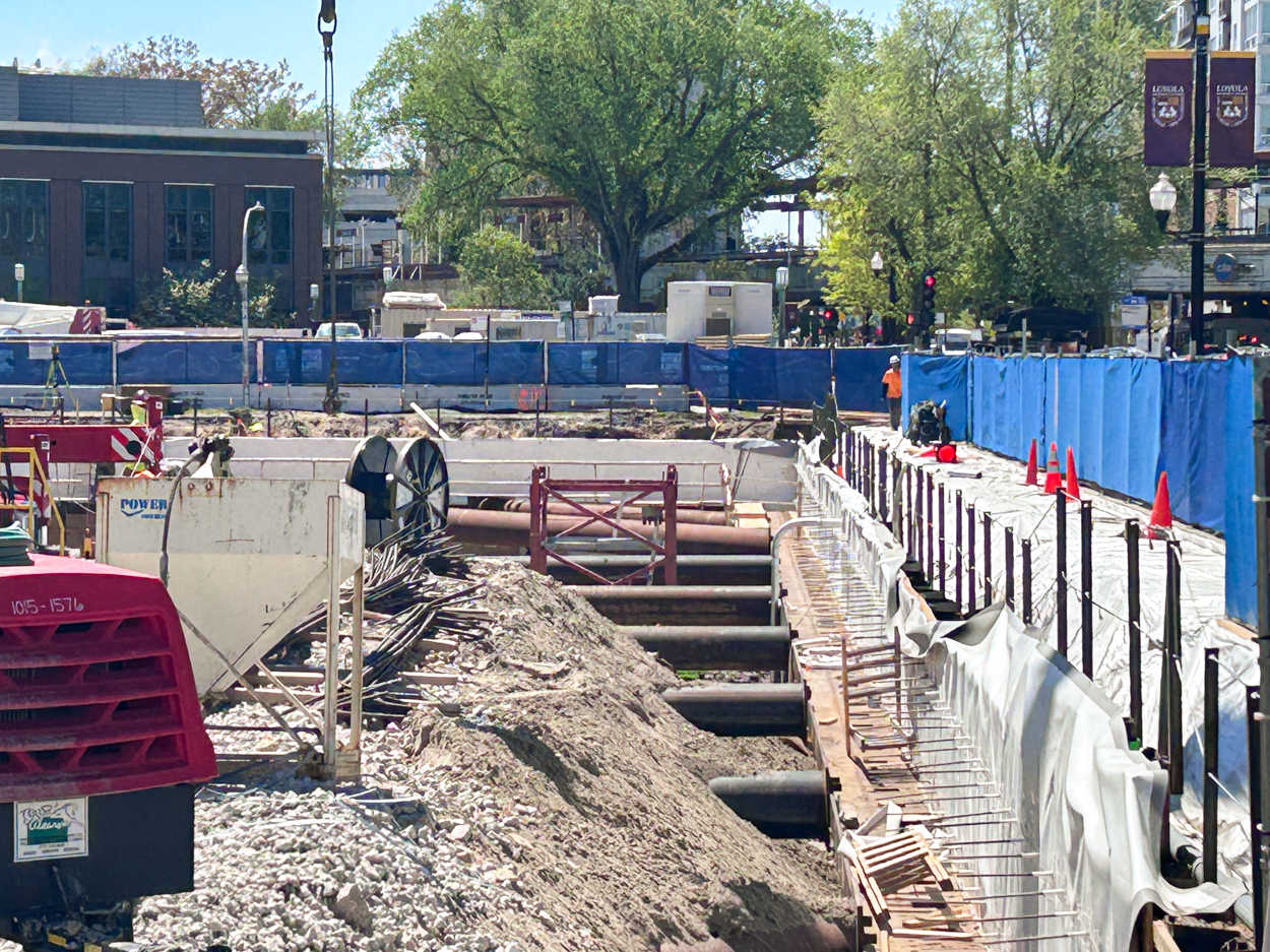 Loyola University Sciences building May 2026 construction update