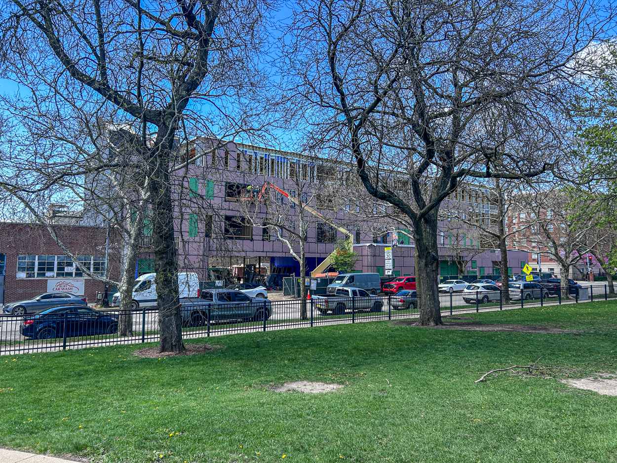 Tiny Giants Horner Park may 2026 construction progress