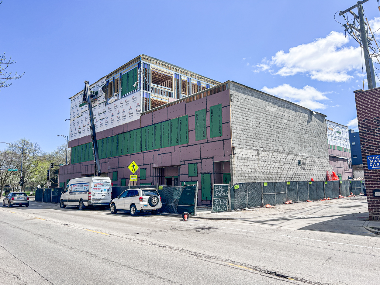 Tiny Giants Horner Park may 2026 construction progress