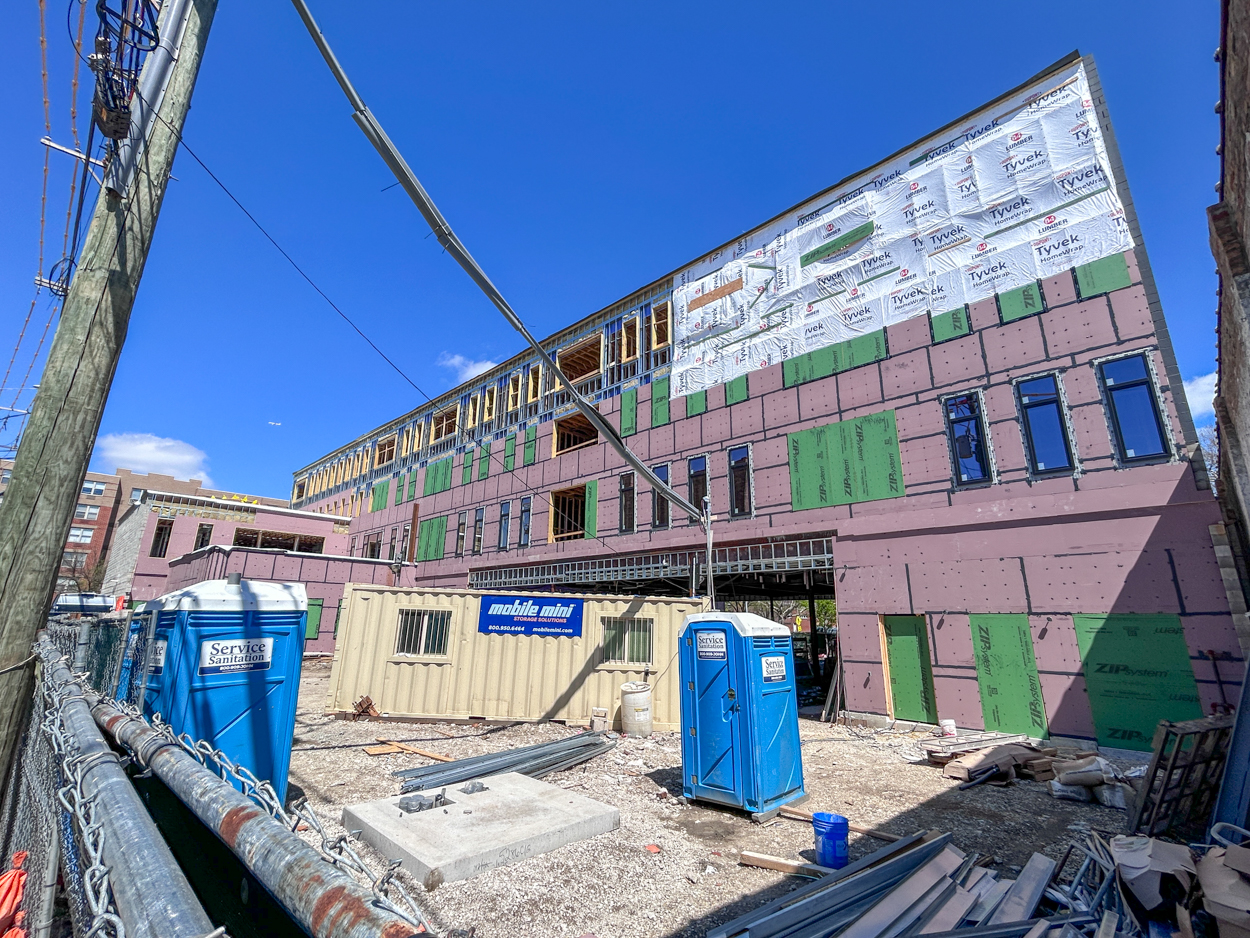 Tiny Giants Horner Park may 2026 construction progress