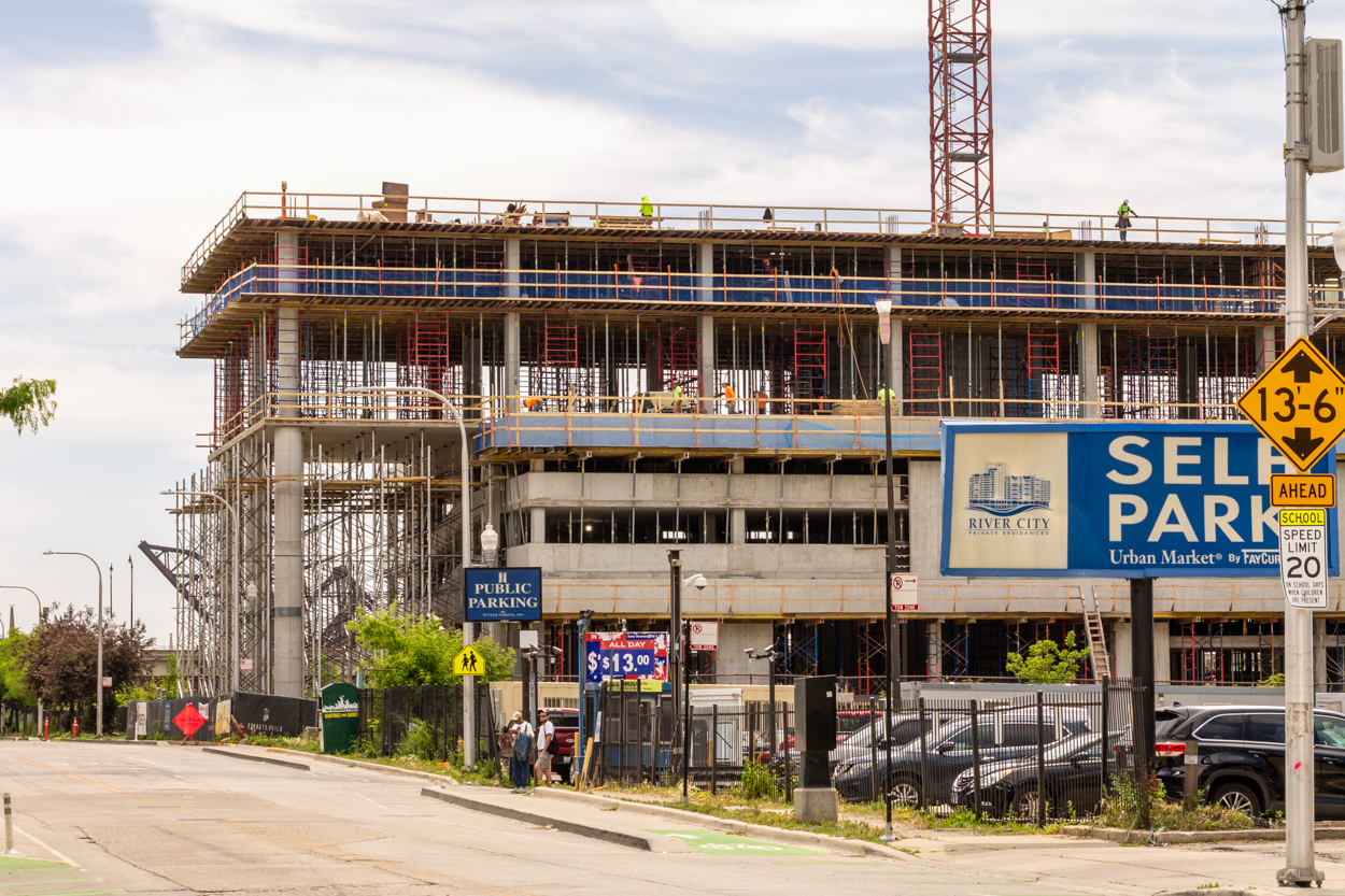 Riverline 1010 South Wells June 2026 construction progress