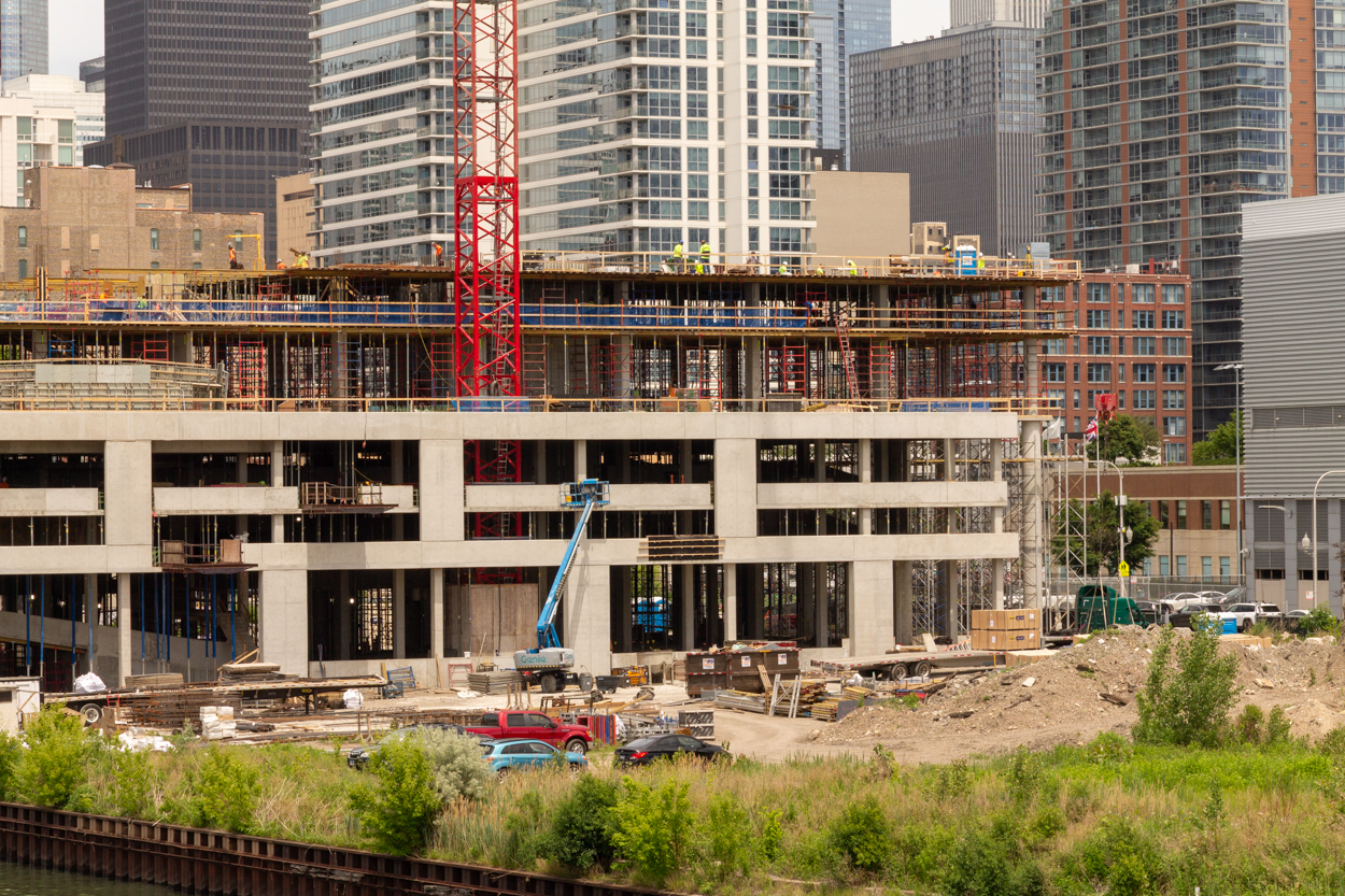 Riverline 1010 South Wells June 2026 construction progress