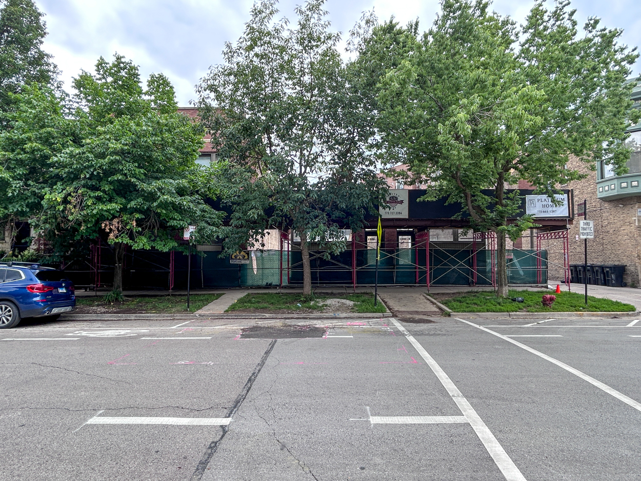 1230 West Grace Street demolition underway