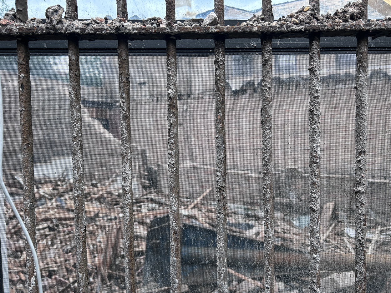 1230 West Grace Street demolition underway