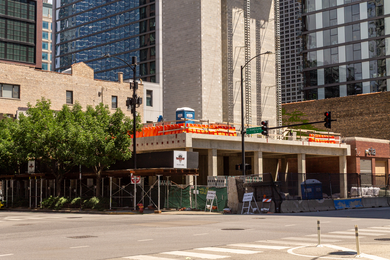 135 North Desplaines June 2026 construction update