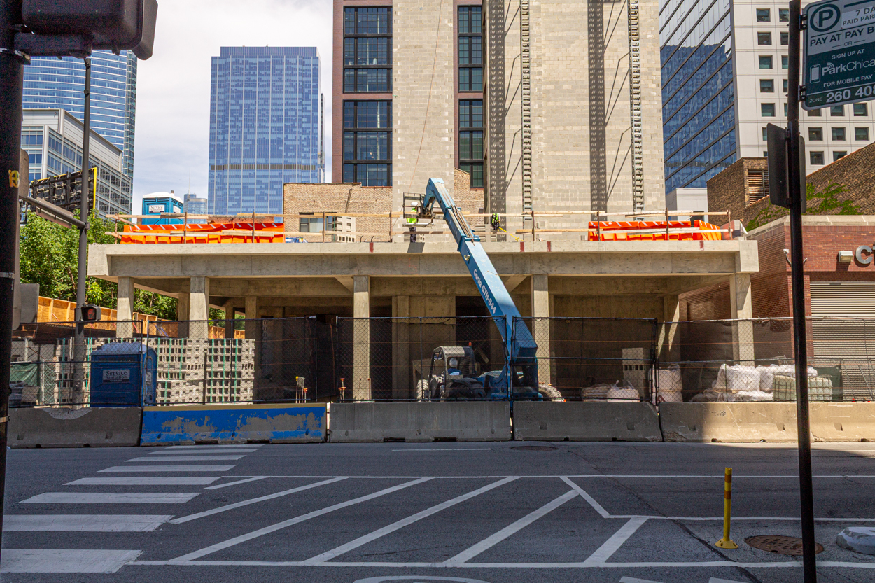 135 North Desplaines June 2026 construction update