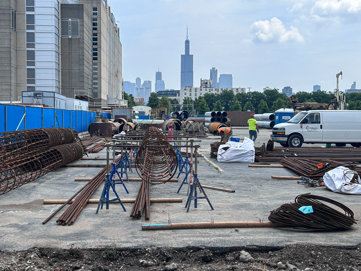 1901 Project Music Hall caissons permitted
