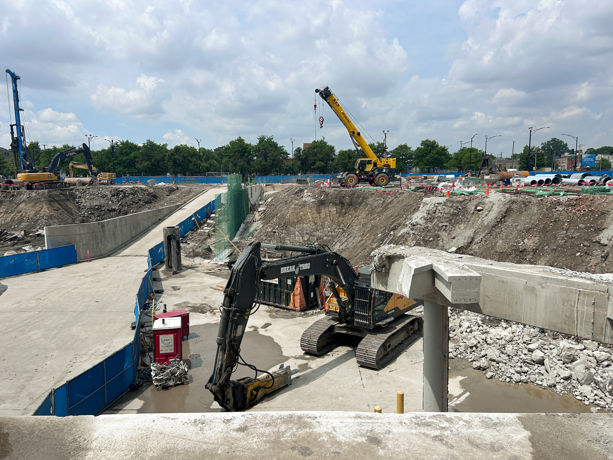1901 Project parking garage June 2026 construction update