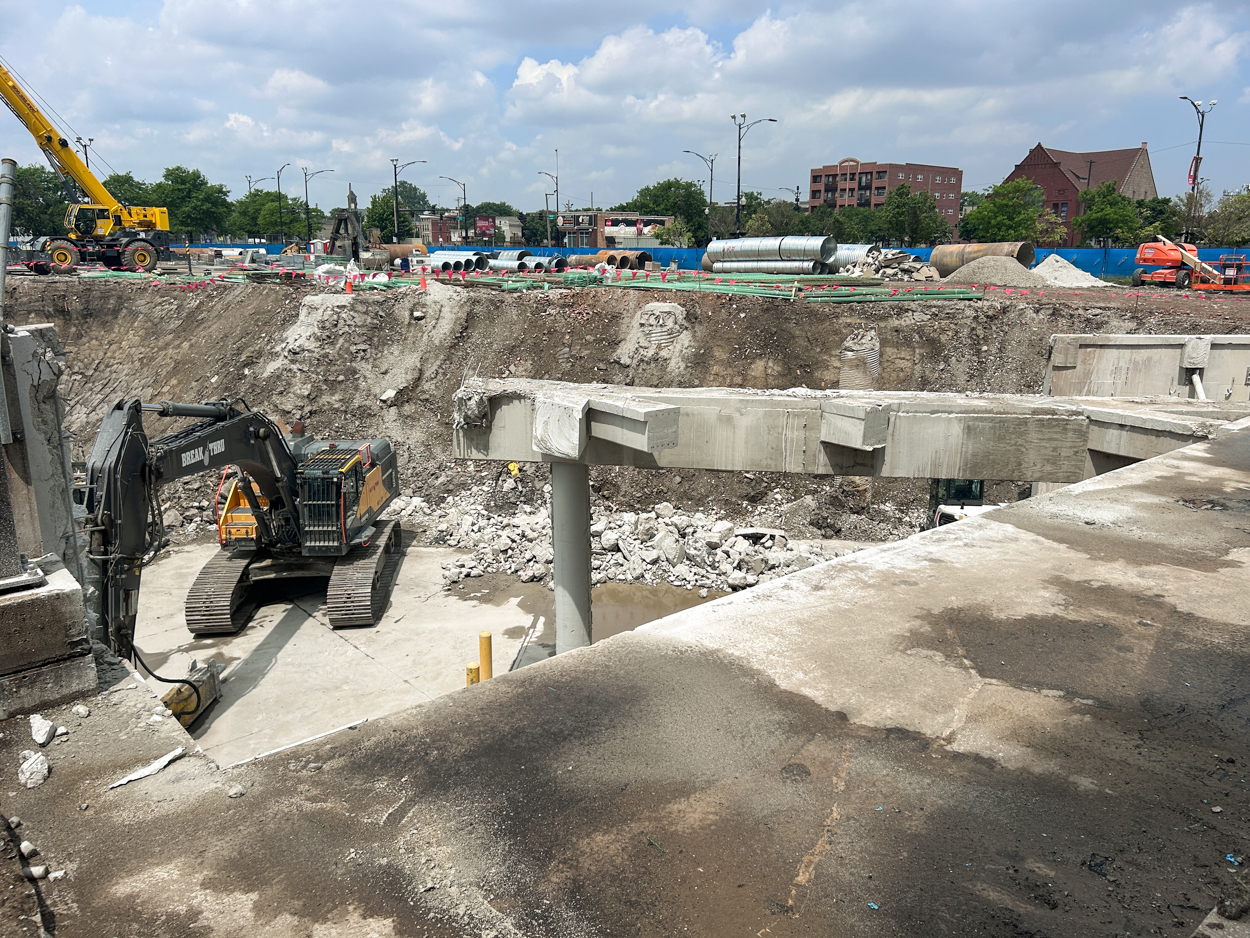 1901 Project parking garage June 2026 construction update