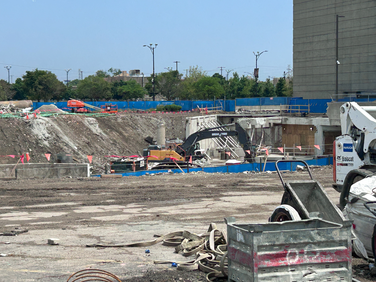 1901 Project parking garage June 2026 construction update