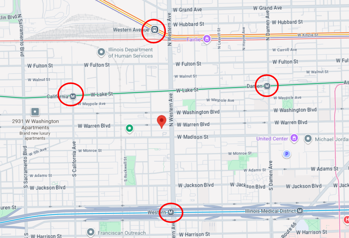 Residential permits for the 2400 block of West Warren Boulevard