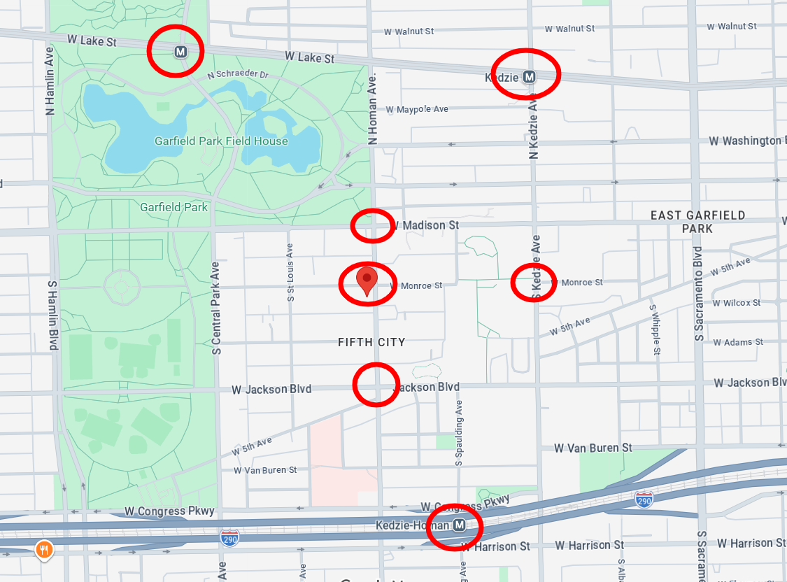 Three-flats permitted for West Monroe Street