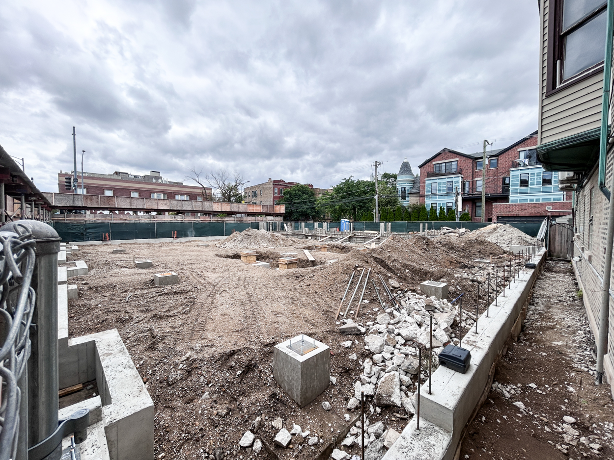 3600 North Southport Avenue foundation work underway