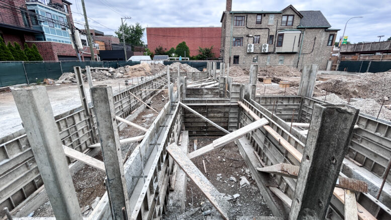 3600 North Southport Avenue foundation work underway