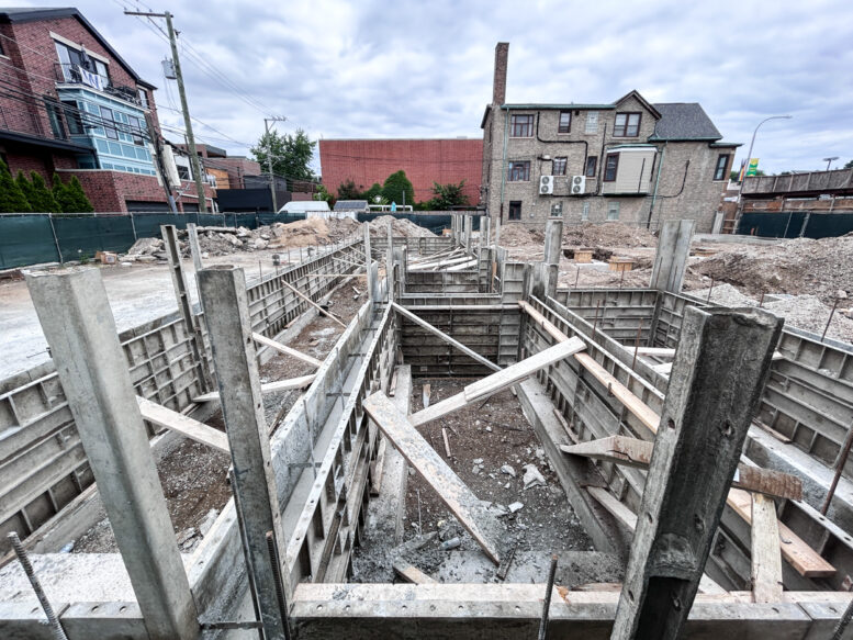 3600 North Southport Avenue foundation work underway
