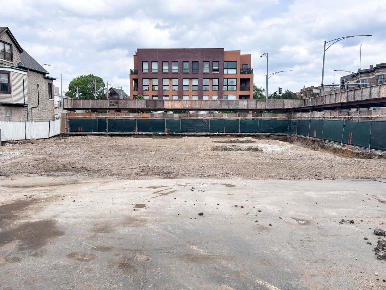 3600 North Southport Avenue foundation work underway