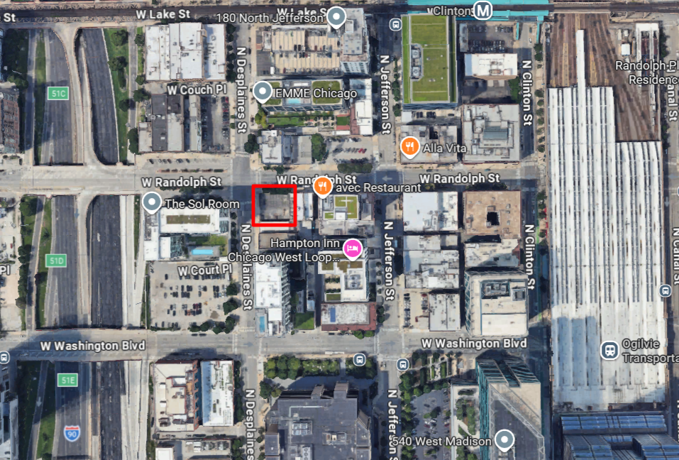 135 North Desplaines June 2026 construction update