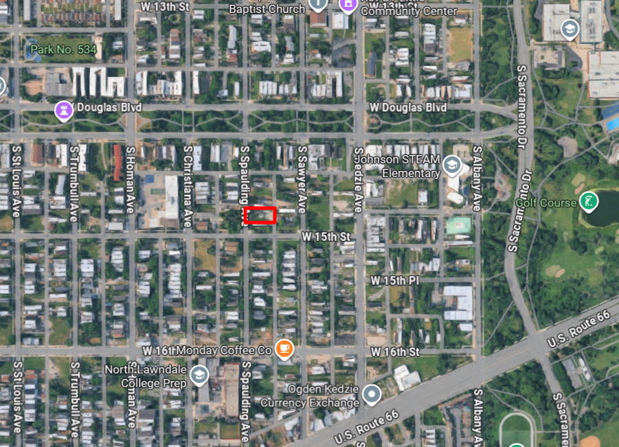 Three-flats permits for South Spaulding Avenue 