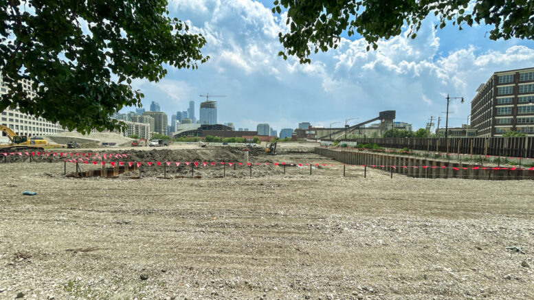 Halsted Pointe foundation work