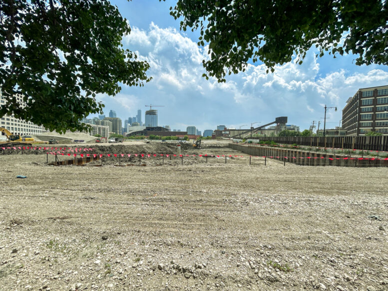 Halsted Pointe foundation work