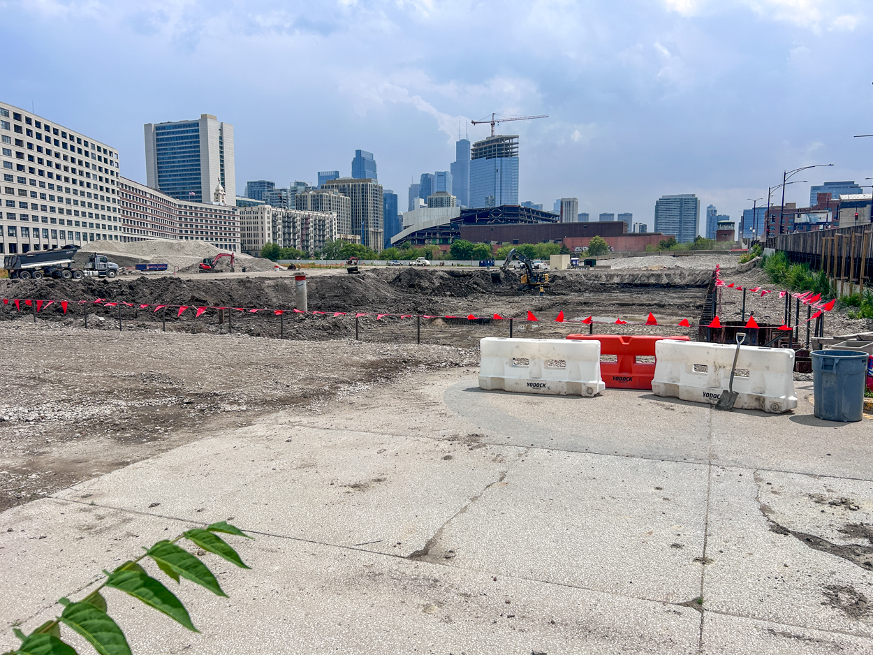 Halsted Pointe foundation work