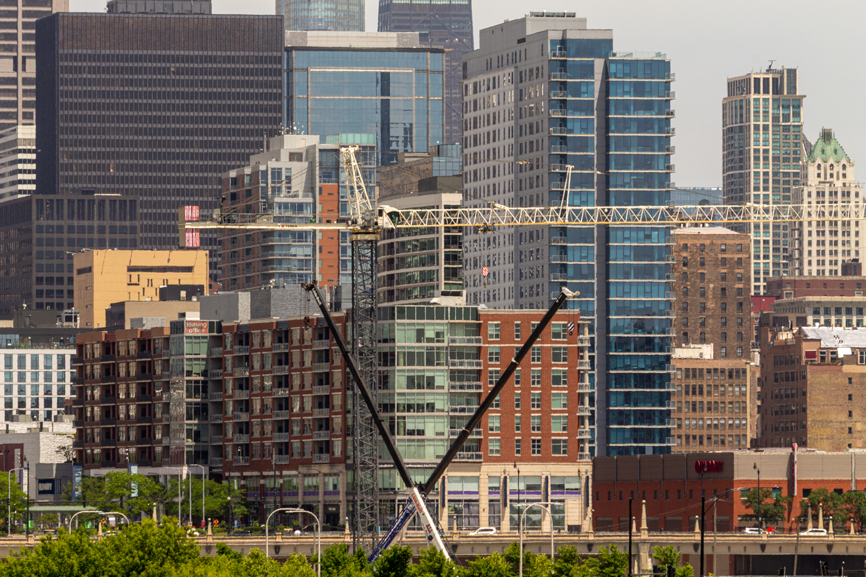 McDonald's Park west tower crane