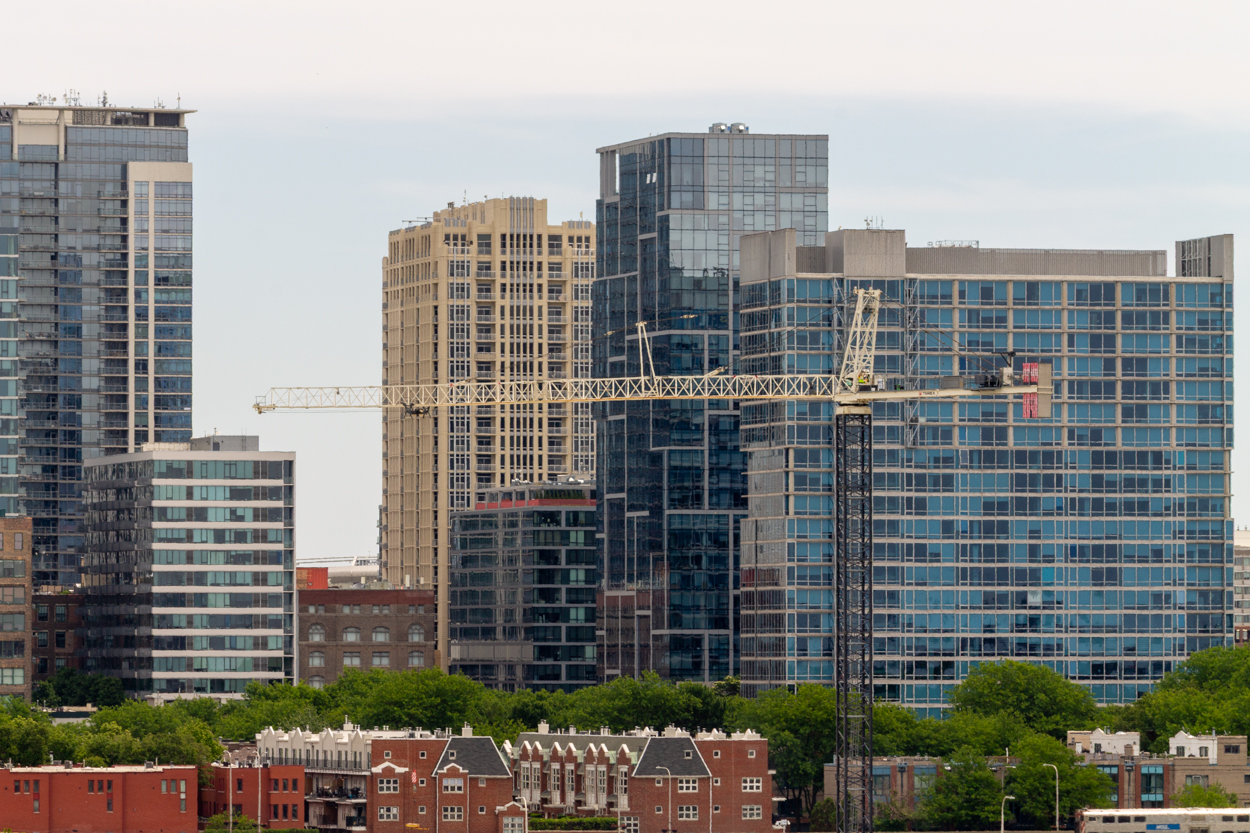 McDonald's Park west tower crane