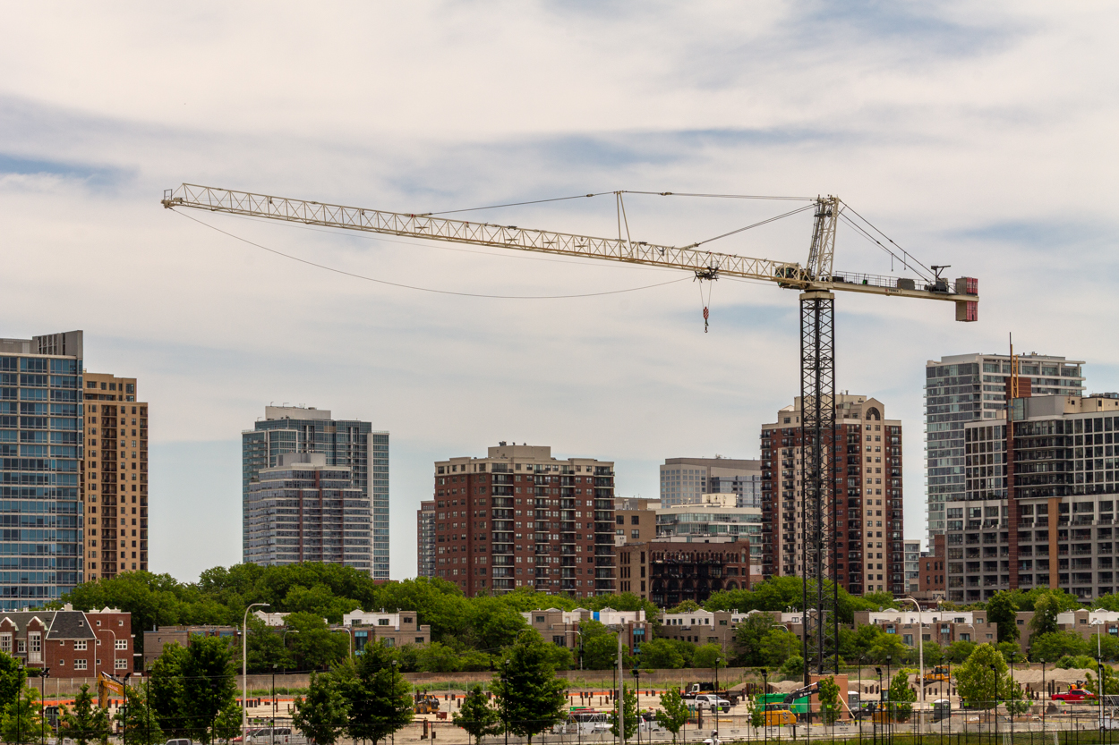 McDonald's Park west tower crane