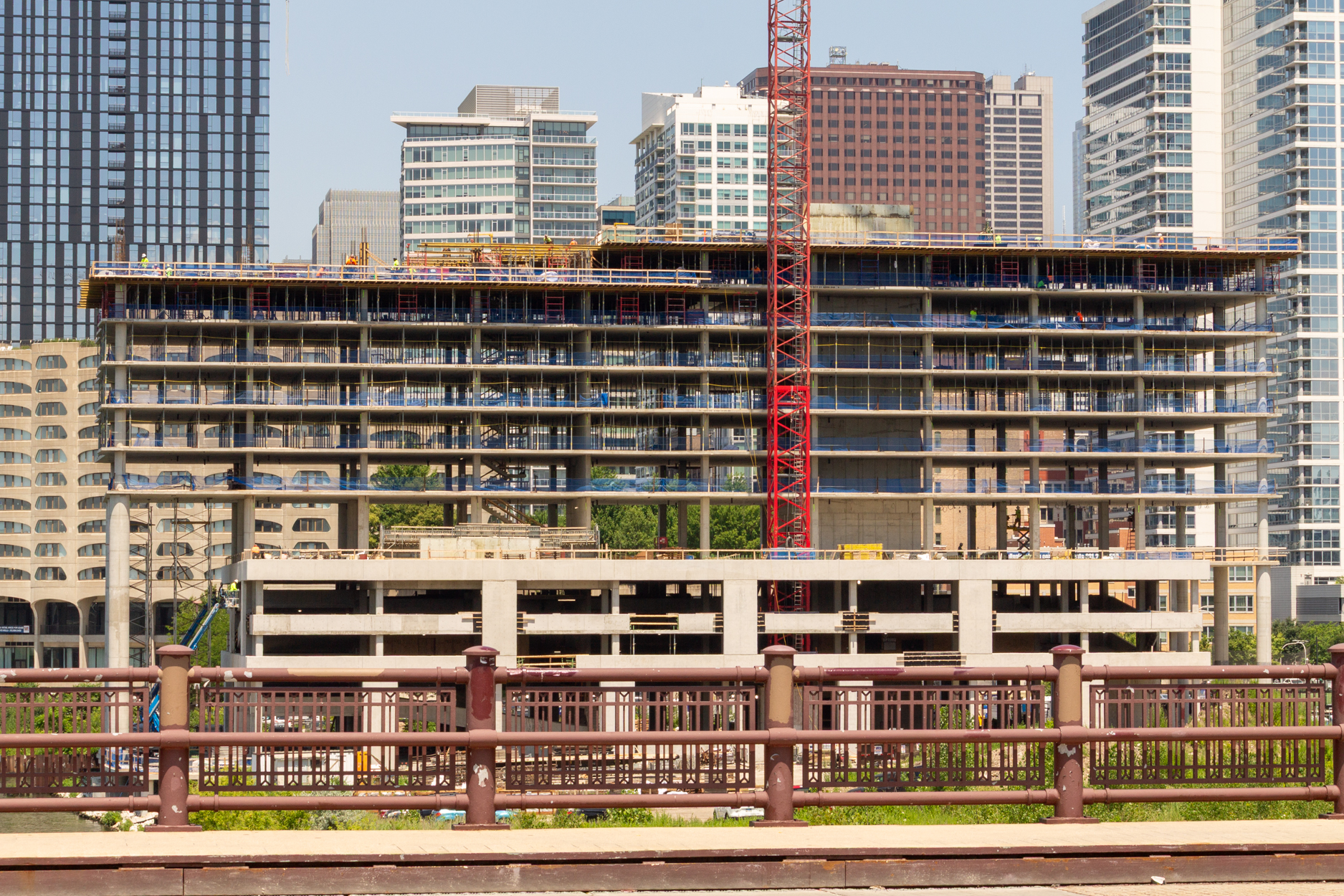 1010 South Wells July 2026 construction progress