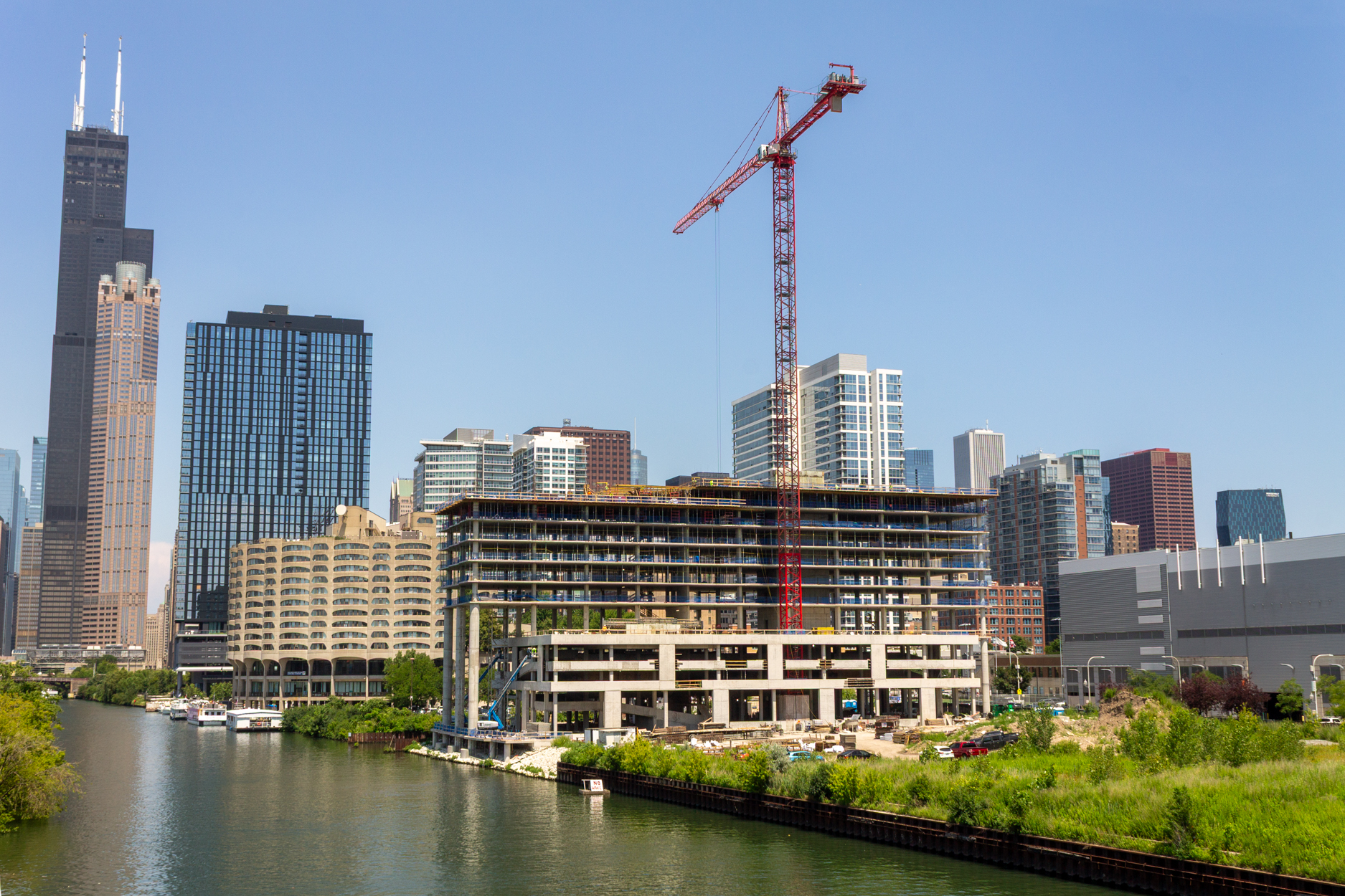 1010 South Wells July 2026 construction progress