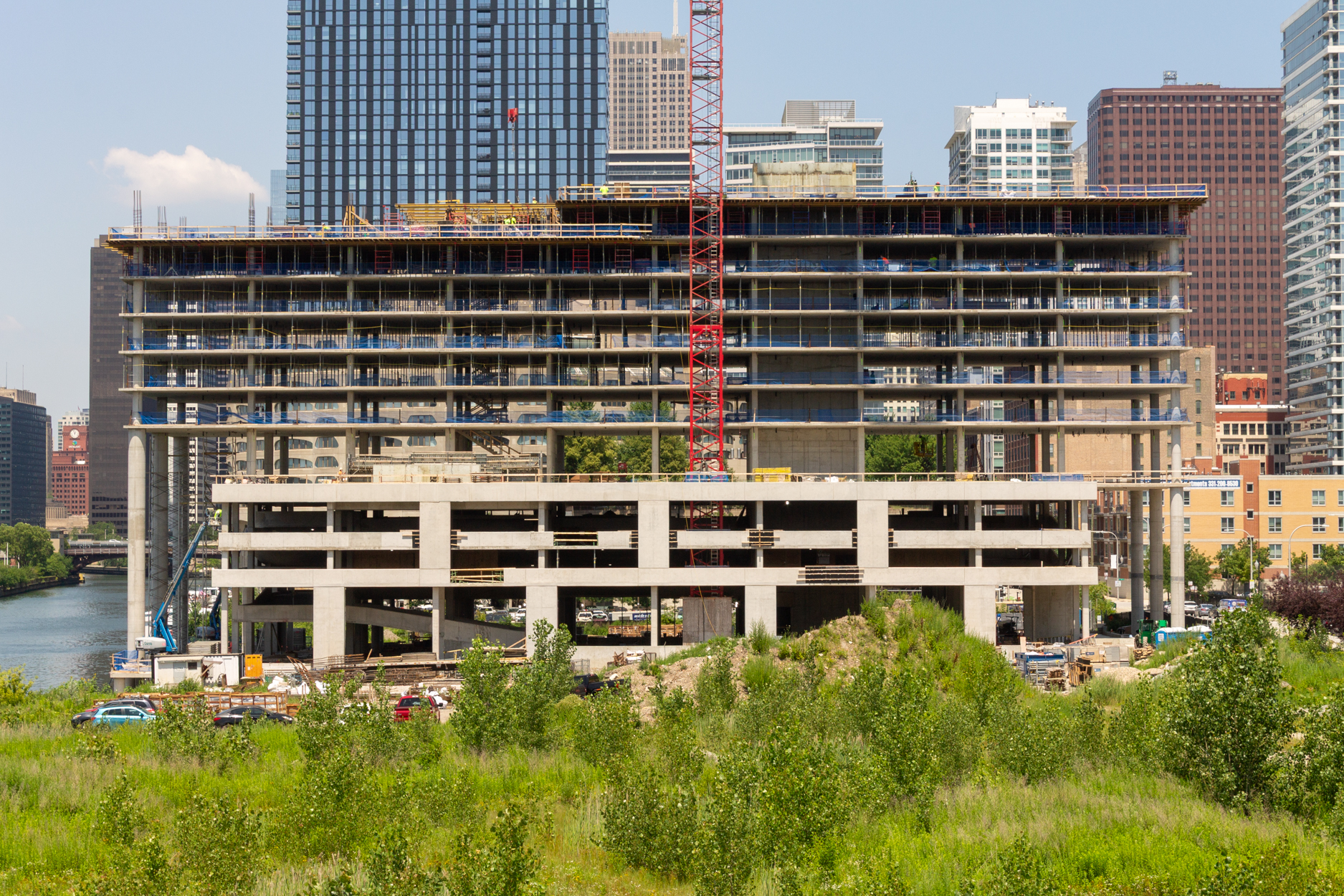 1010 South Wells July 2026 construction progress