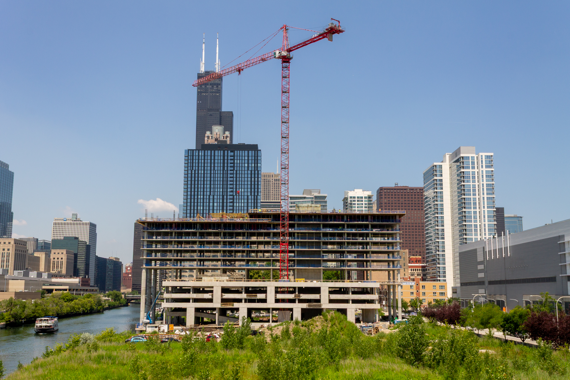 1010 South Wells July 2026 construction progress