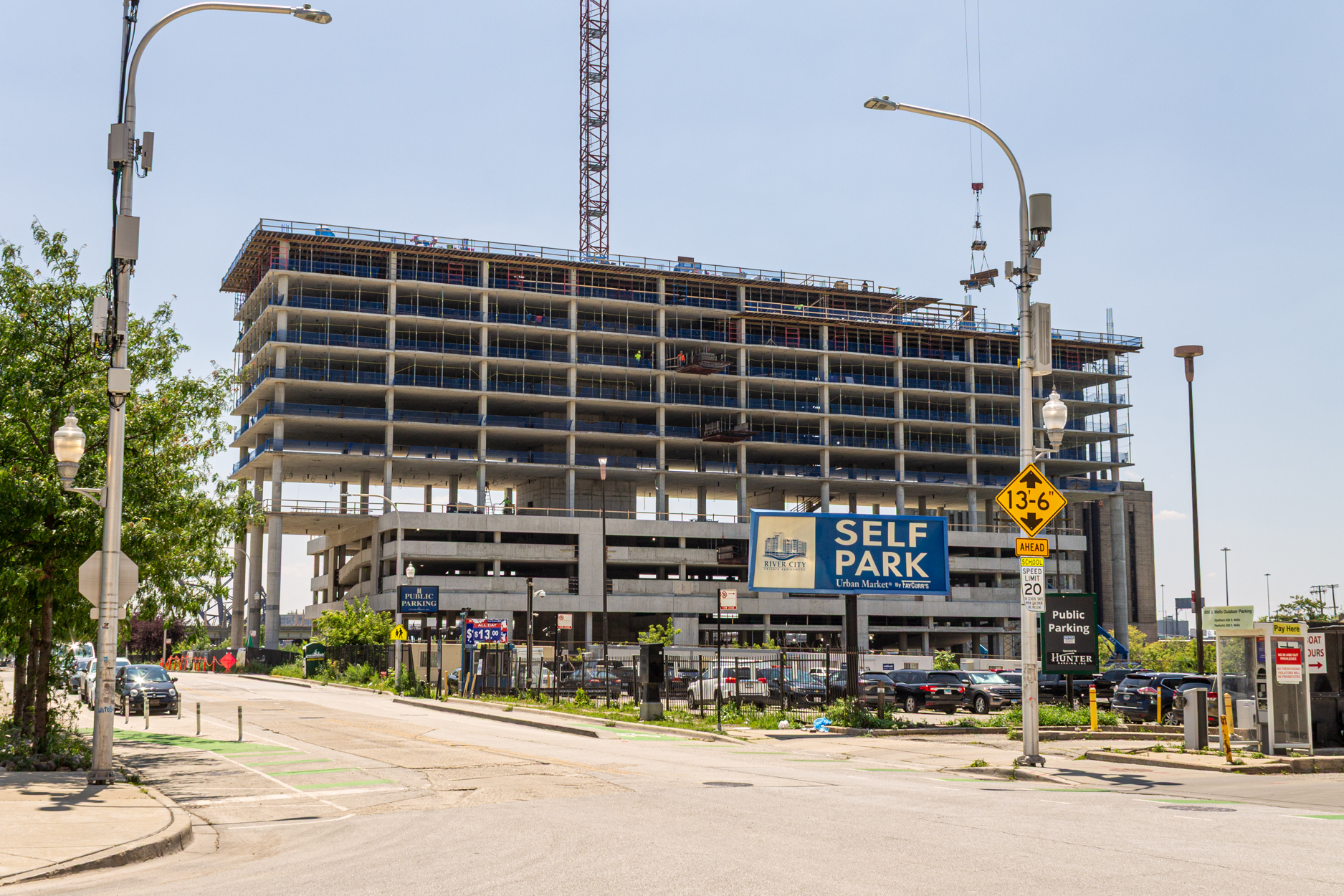 1010 South Wells July 2026 construction progress