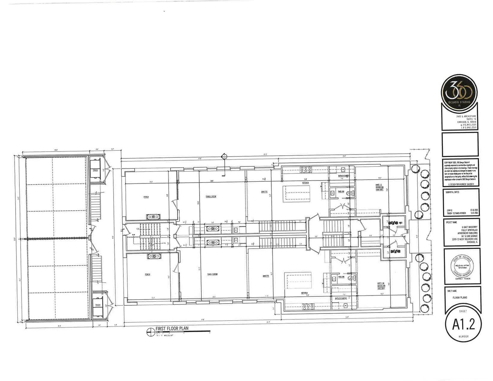 2210 West Belmont Avenue construction permitted