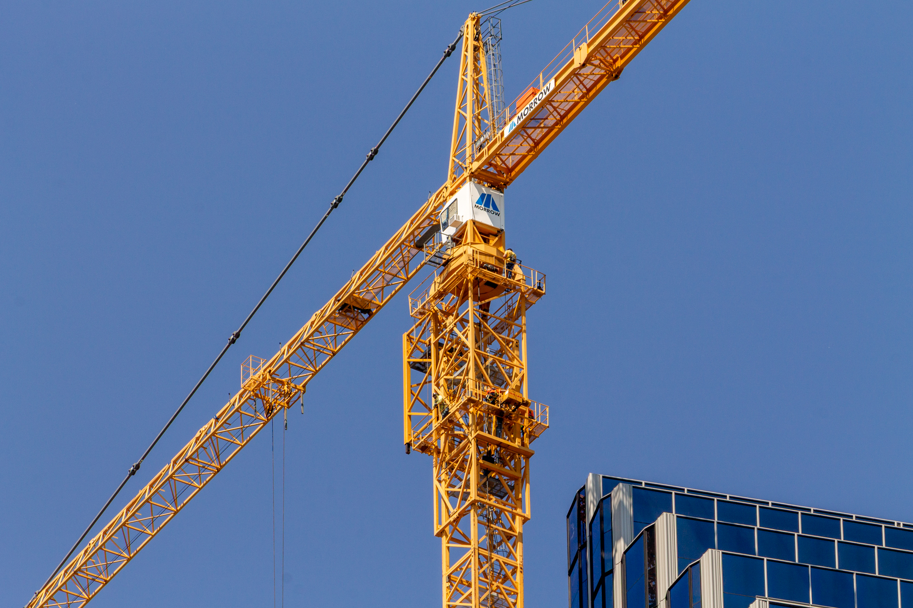 400 Lake Shore North Tower crane removal