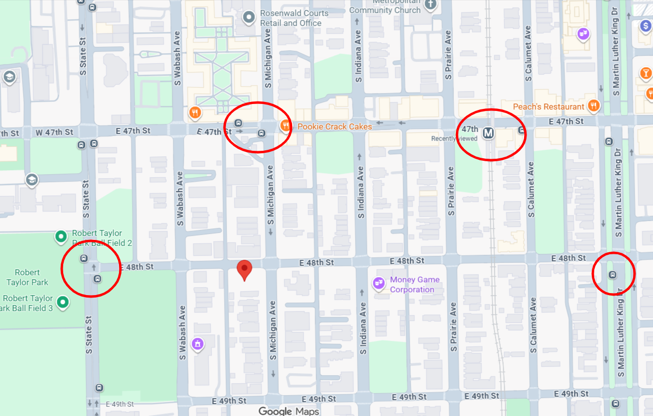 4800 South Michigan Avenue three-flat permitted