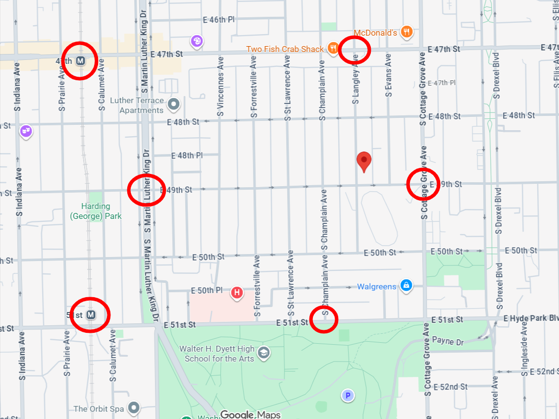 4847 South Langley Avenue three-flat construction permitted