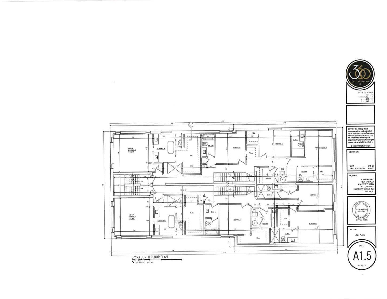 2210 West Belmont Avenue construction permitted