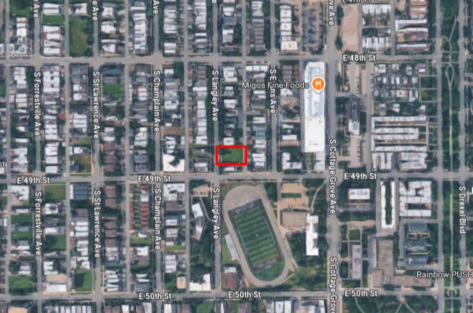 4847 South Langley Avenue three-flat construction permitted