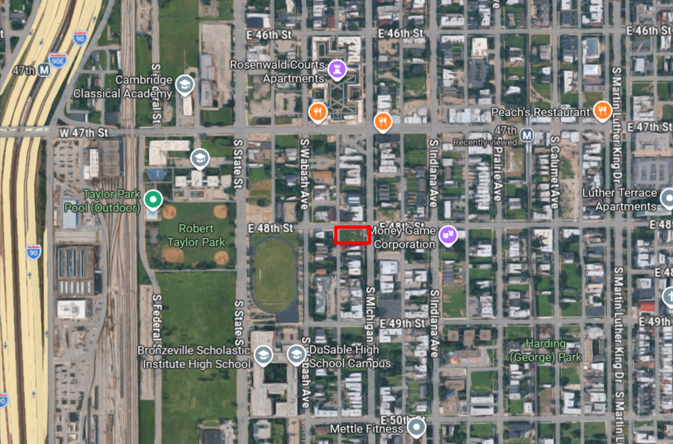 4800 South Michigan Avenue three-flat permitted